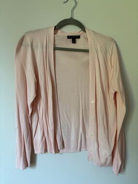 Banana Republic Soft Blush Button-Front Cardigan